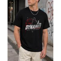 men's black graphic tee with hooded figure and red globe design, crew neck short sleeve relaxed fit cotton blend streetwear for casual daily wear S juoda
