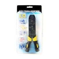 Safety Lock Equipped Wire Pliers Cutter Crimping Tool for Accident Prevention and Secure Operation Built of Carbon Steel 1