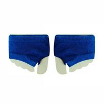 5Pairs Invisible Flip Flops Short Socks Splitting Toes Toe Socks Simple Forefoot Socks  Summer 5Pairs Blue