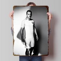 Harry Kane Tinplate Poster Customized Wall Art Vintage Metal Signs Retro Tin Plaque for Bedroom Decoration Room Accessories Home 20x30cm（7.8x11.8inch）