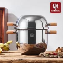NORTON 3TMES022 Stainless Steel Egg Pan