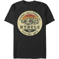 Fifth Sun Men's Nintendo Legend of Zelda Explore Hyrule T-Shirt S juoda