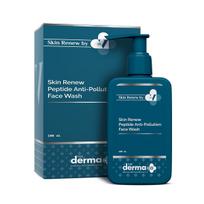 The Derma Co. X Dr.V Skin Renew Peptide Anti-Pollution Face Wash With Peptides & Niacinamide-100Ml| 0.5% Salicylic Acid | Exfoliation|Gentle & De