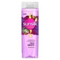 Sunsilk Arganų aliejaus ir rozmarino plaukų šiaušimąsiasi lygumo aliejų mišinio šampūnas | šiaušiantis plaukams | be pridėtinių parabenų | 195 ml