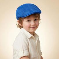 Men's Breathable Mesh Beret - Versatile Flat Cap for Spring, Summer, and Autumn 52-54cm (Ages 3-12) brown