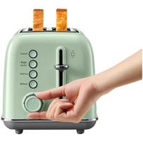 Buydeem 2-slice toaster, model dt620e, cozy greenish, eu