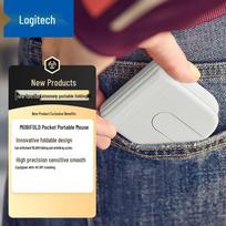 Logitech MOBI Foldable Portable Bluetooth Mouse balta