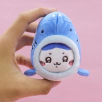 Chiikawa Plush Keychain With Super Soft Short Plush For Girls And Collectors mėlyna