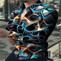 2026 fashion men's prom diamond starry sky designer luxury cardigan social men's lapel button-up shirt casual spring autumn 4XL