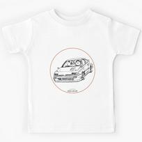 Crazy Car Art 0058 Kids T-Shirt 130