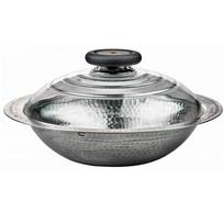HARIO Stainless Steel Yukihira IH Made in Pot, 23cm, Style, Compatible, 1900ml, Silver, Japan, MIS-23