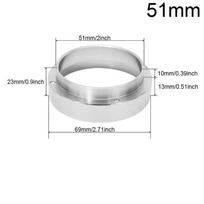 58MM/53MM/51MM Tamper for Coffee Aluminum Dosing Ring Espresso Accessories Barista Coffeeware Coffee Accessories