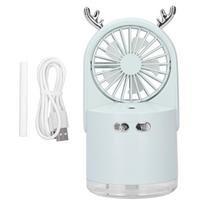 Cooling Water Spray Fan With Simulated Natural Wind Function Multi Gear Adjustment Portable Handheld Fan Long Lasting Humidification For Summer