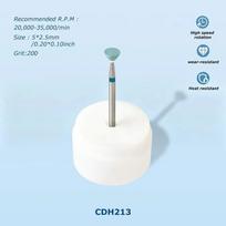 Green Ceramic Dental Polisher 2.35mm Shank Diamond Polishing Stone  for Metal Crafts 9