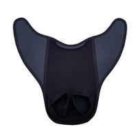 One-piece Design Snorkelling Tail Fins Lightweight Monofin Flipper  Winter Holiday Child -Black