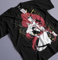 Yoko Tengen Toppa T-shirt Gurren Lagann Kamina Anime Girl Gifts Shirt All Size 3XL