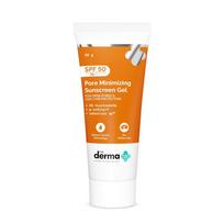 The Derma Co Pore Minimizing Priming Sunscreen with SPF 50 & PA+++ | For Open Pores & UVA/UVB Protection | 50 g