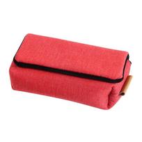 Portable Waterproof DSLR Camera Drawstring Pouch Photography Bag Camera Bag Lens Bag raudona