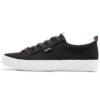 Skechers Bobs B Extra Cute Women Wear Resistant Low Top Skate Shoes Black White 113323-BLK 36.5 white