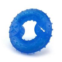 Best-Selling Eco-Friendly TPR Small Funny Summer Round Dog Chew Toy Freeze to Beat the Heat-for Outdoor Use Pet Cooling Toy mėlyna
