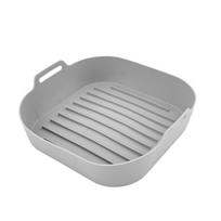 Food Grade Fryer Silicone Baking Tray High Temperature Silicone Thick Baking Tray Pizza Non-stick Baking Tray One Size