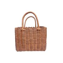 Multifunctional Woven Carry All Basket For Picnics Shopping And Organizing Practical And Lightweight Construction (20cm<Max Length<30cm) kava