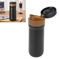 Vacuum Insulated French Press Coffee Maker Double Wall Insulated Travel Mug  Hiking