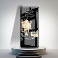 Stiklinis dėklas, skirtas Xiaomi Poco X3 NFC 11 Lite 11T F3 M3, skirtas Redmi Note 11 10 9 8 Pro 10S 9S 9A 9C telefono dangtelis Genshin Impact Cool Xiaomi Poco X3 NFC