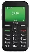 DORO E10 Juodas 4G