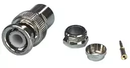 Goobay Spraudnis BNC lodejams 50 ohm RG58 kabelim ME/CX-BN-M (5412810174454)
