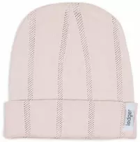 Kepurė Lodger Beanie Pointelle baby hat Powder 0-6 months.
