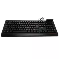 Acer AKW320 | Klaviatūra | su laidu | US | Smart Card Reader | Juodas | Retil pack
