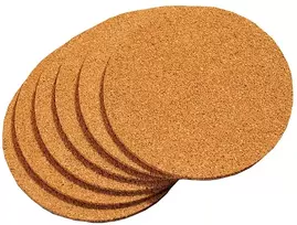 Set of Kesper heat-resistant cork pads 6 pcs.