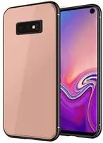 Dėklas Aizmugurējais vāciņš GreenGo Samsung Galaxy S10E GLASS Case Rožinė 5900217286783 GSG10EGCPK (5900217286783)