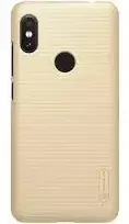Dėklas Aizmugurējais vāciņš Nillkin Xiaomi Redmi Note 6 Pro Super Frosted Shield Case Gold 6902048167339 RN6PROSFSGLD (6902048167339)
