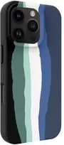 Aizmugurējais vāciņš Evelatus Apple iPhone 16 Pro Multi-Colored Silikoninis dėklas With MagSafe Aqua Mėlyna 4752192091705 EVEA16PSCMULTISSA (4752192091705)