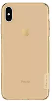 Dėklas Aizmugurējais vāciņš Nillkin Apple iPhone Xs Max Nature TPU Case Gold 6902048163348 Q/NKT 0182-2017 (6902048163348)