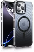 Dėklas Aizmugurējais vāciņš Evelatus Apple iPhone 16 Pro Max EchoWave Clear MagSafe Juodas 4752192101305 EVEAPP16PMEWCMBL (4752192101305)