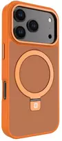 Dėklas Aizmugurējais vāciņš Evelatus Apple iPhone 17 Pro Shield Case With MagSafe & Stand Matte Oranžinis 4752192106782 EVEAPP17PSCMWSO (4752192106782)