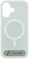 Dėklas Aizmugurējais vāciņš Evelatus Apple iPhone 17 Rubber Coated MagSafe With Stand Case Sidabrinis 4752192105440 EVEAPP17RCMSCS (4752192105440)