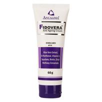 Fidovera Anti-Ageing Cream for Face | With Biotin, Aloe Vera, Vitamin E & Squalane | Firms, Hydrates & Reduces Wrinkles | 60gm