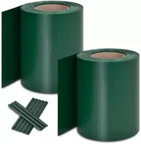 Juskys Privatumo tvoros juostos 35x0,19 m antracito spalvos PVC