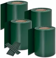 Juskys Privatumo tvoros juostos 4 vnt. 35 m x 19 cm žalia
