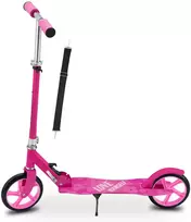 Juskys Vaikiškas paspirtukas Homestar Girl Power 88x37x96-106 cm rožinis