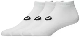 Asics trumpos kojinės, 3 poros, baltos, 3033C296 100