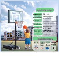 JINOEL Portable Adjustable Kids Basketball Hoop balta