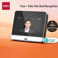 Deli Smart Facial Recognition Time Clock CN plug (adapter included)