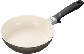Exclusive Kyocera Frying Pan 20cm Ceramic Coating and Medium Heat or Suitable for All Heat Dark Gray [WEB Color] IH-compatible PFAS, Lead, Cadmium,