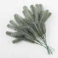 Christmas Tree Pine Branches Artificial Fake Plants Snow Pines Garland For Christmas Wreath Party Decor Xmas Ornament