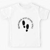 Noah (stand still) lyric image Kids T-Shirt 150